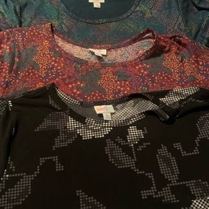 3 Lularoe carlys